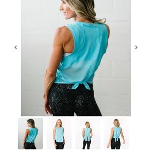 Two Zyia mesh panel tanks